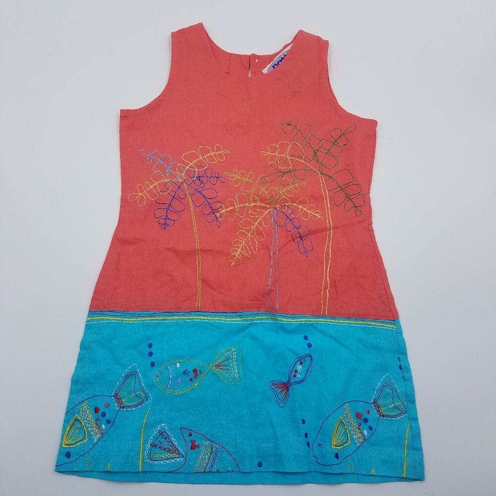 4/$25 Patty Linen and Cotton Blend Summer Dress